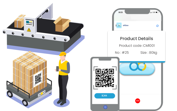 Qr Code App For Manufacturing And Engineering Industry